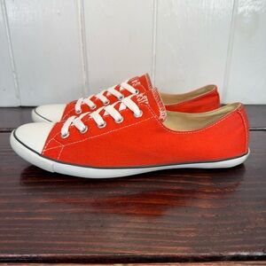 Converse Chuck Taylor All Star Dainty Low-Top Sneakers – Bright Orange